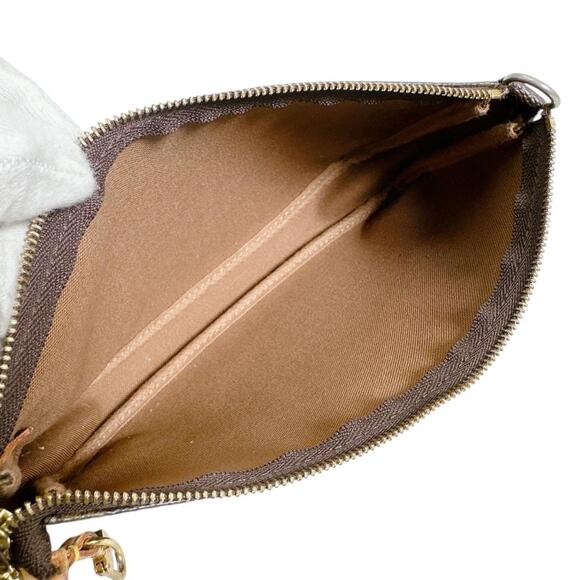 LOUIS VUITTON Brown Monogram Pochette Shoulder Bag - Picture 9 of 16